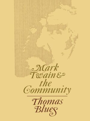 cover image of Mark Twain and the Community